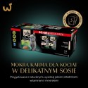 SHEBA Nature's Collection Drobiowe smaki w galarecie- Junior Kurczak/Łosoś - Mokra karma dla kota 40x85g