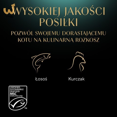 SHEBA Nature's Collection Drobiowe smaki w galarecie- Junior Kurczak/Łosoś - Mokra karma dla kota 40x85g SHEBA Nature's Collection Drobiowe smaki w galarecie- Junior Kurczak/Łosoś - Mokra karma dla kota 40x85g