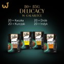SHEBA Delicacy Drobiowe Smaki w galaretce - mokra karma dla kotów - 80x 85 g