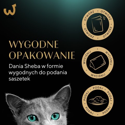 SHEBA Delicacy Drobiowe Smaki w galaretce - mokra karma dla kotów - 80x 85 g SHEBA Delicacy Drobiowe Smaki w galaretce - mokra karma dla kotów - 80x 85 g