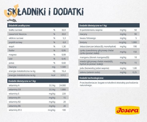 JOSERA Catelux - sucha karma dla kota - 10 kg JOSERA Catelux - sucha karma dla kota - 10 kg