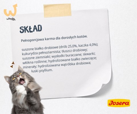 JOSERA Catelux - sucha karma dla kota - 10 kg JOSERA Catelux - sucha karma dla kota - 10 kg