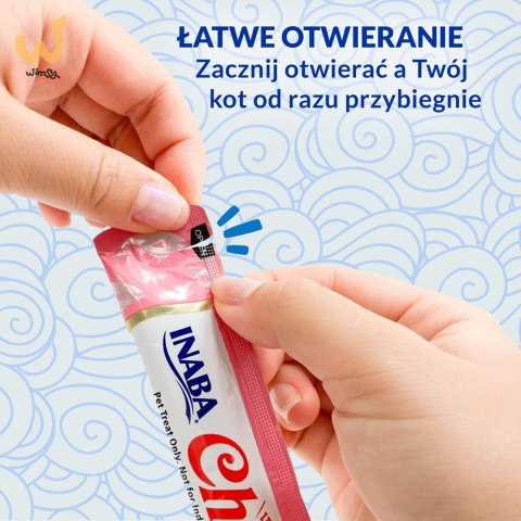 INABA Churu Tuńczyk z wołowiną - przysmak dla kota - 4x14 g INABA Churu Tuńczyk z wołowiną - przysmak dla kota - 4x14 g