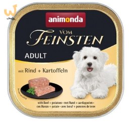 ANIMONDA Vom Feinsten Classic wołowina i ziemniaki - mokra karma dla psa - 150g