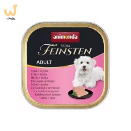 ANIMONDA Vom Feinsten indyk z szynką - mokra karma dla psa - 150g