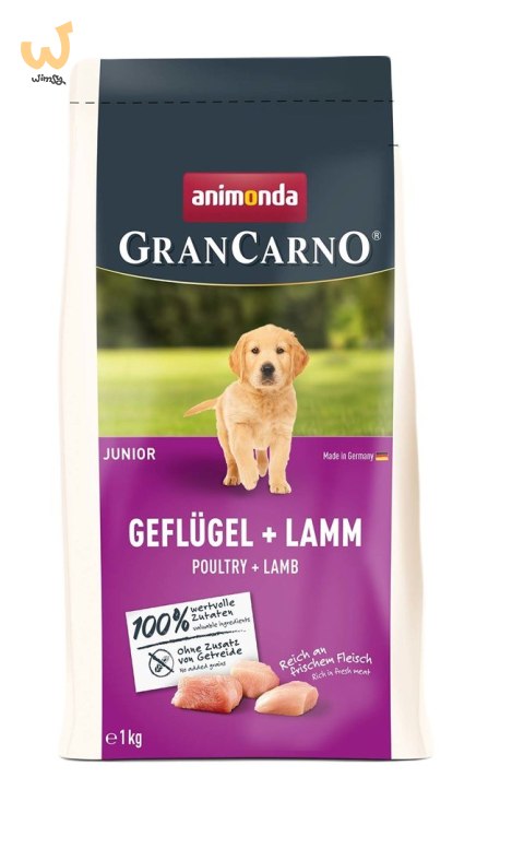 ANIMONDA Gran Carno Junior Poultry + Lamb 1kg ANIMONDA Gran Carno Junior Poultry + Lamb 1kg