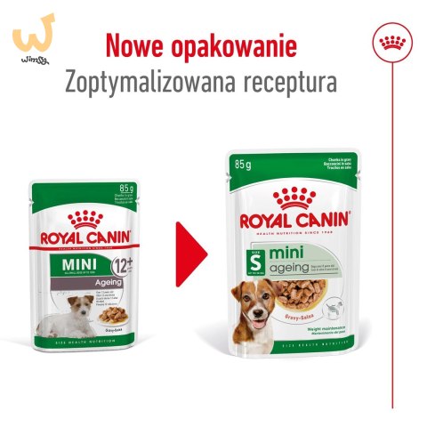ROYAL CANIN Mini Ageing 12+ - mokra karma dla psa - 12x 85 g ROYAL CANIN Mini Ageing 12+ - mokra karma dla psa - 12x 85 g