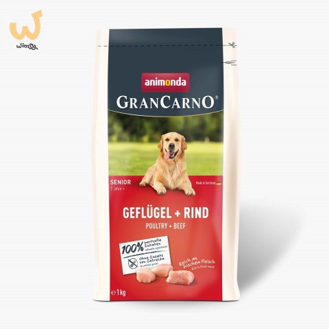 ANIMONDA Gran Carno Senior Poultry + beef 1kg ANIMONDA Gran Carno Senior Poultry + beef 1kg