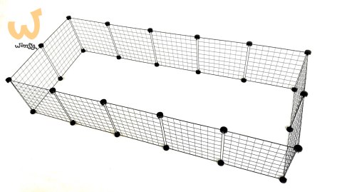 C&C Wybieg, kojec modułowy dla szczeniąt i małych psów - 180x75 cm (5x2; 4x3) C&C Wybieg, kojec modułowy dla szczeniąt i małych psów - 180x75 cm (5x2; 4x3)