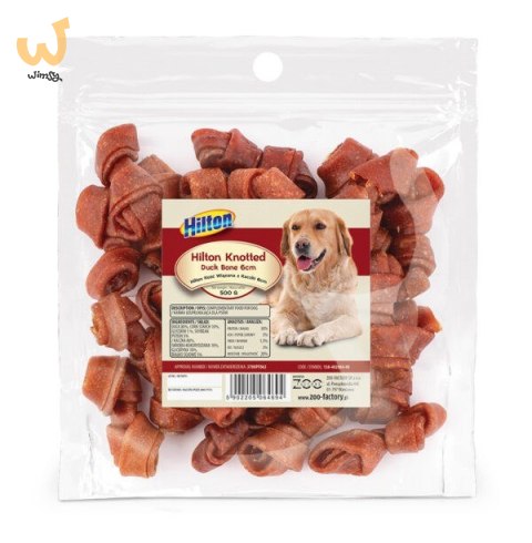 HILTON Kość wiązana z kaczki 6 cm - gryzak dla psa - 500 g HILTON Kość wiązana z kaczki 6 cm - gryzak dla psa - 500 g