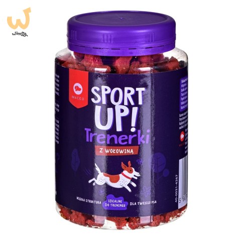 MACED Sport Up! Trenerki z wołowiną - przysmak dla psa - 300 g MACED Sport Up! Trenerki z wołowiną - przysmak dla psa - 300 g