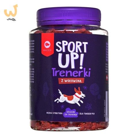 MACED Sport Up! Trenerki z wołowiną - przysmak dla psa - 300 g MACED Sport Up! Trenerki z wołowiną - przysmak dla psa - 300 g