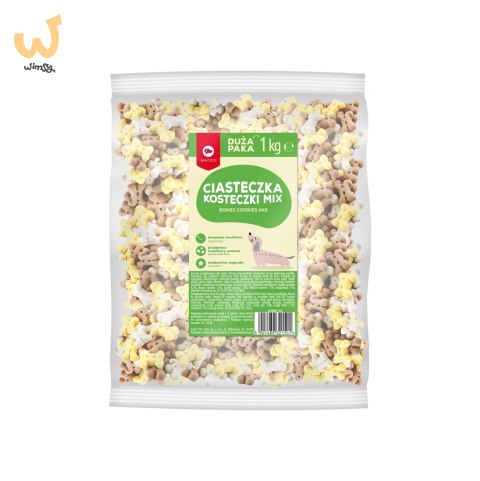 Maced Ciastka Kostka Wanilia Mix - przysmak dla psa - 1 kg Maced Ciastka Kostka Wanilia Mix - przysmak dla psa - 1 kg