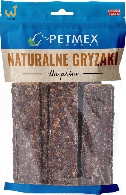 PETMEX Paski z Jelenia - Przysmak dla psa - 200g PETMEX Paski z Jelenia - Przysmak dla psa - 200g