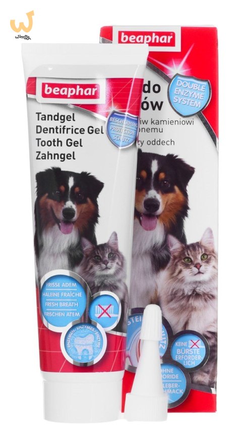 BEAPHAR Dog-a-Dent Gel - żel do pielęgnacji jamy ustnej dla psów 100g BEAPHAR Dog-a-Dent Gel - żel do pielęgnacji jamy ustnej dla psów 100g