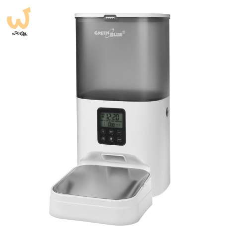GREENBLUE AUTOMATYCZNY DOZOWNIK / PODAJNIK KARMY DLA ZWIERZĄT, 6L, USB 5V1A GB393 GREENBLUE AUTOMATYCZNY DOZOWNIK / PODAJNIK KARMY DLA ZWIERZĄT, 6L, USB 5V1A GB393
