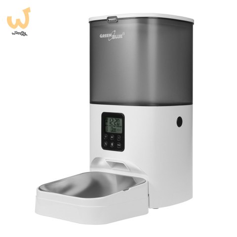 GREENBLUE AUTOMATYCZNY DOZOWNIK / PODAJNIK KARMY DLA ZWIERZĄT, 6L, USB 5V1A GB393 GREENBLUE AUTOMATYCZNY DOZOWNIK / PODAJNIK KARMY DLA ZWIERZĄT, 6L, USB 5V1A GB393