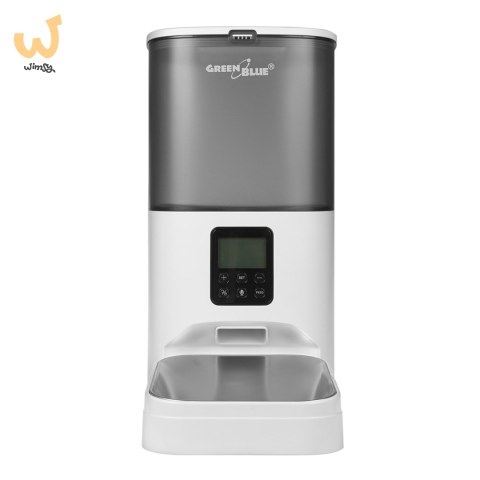 GREENBLUE AUTOMATYCZNY DOZOWNIK / PODAJNIK KARMY DLA ZWIERZĄT, 6L, USB 5V1A GB393 GREENBLUE AUTOMATYCZNY DOZOWNIK / PODAJNIK KARMY DLA ZWIERZĄT, 6L, USB 5V1A GB393