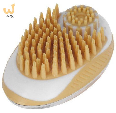KERBL MagicBrush Szczotka kąpielowa, 11,5 x 7,5 cm, gold KERBL MagicBrush Szczotka kąpielowa, 11,5 x 7,5 cm, gold