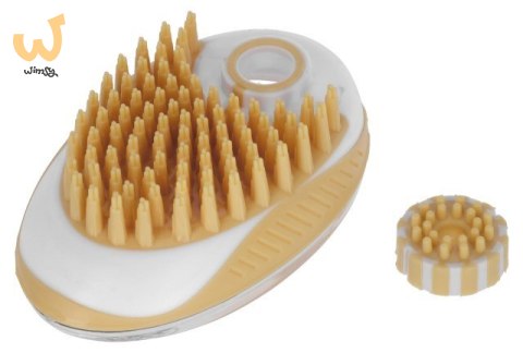 KERBL MagicBrush Szczotka kąpielowa, 11,5 x 7,5 cm, gold KERBL MagicBrush Szczotka kąpielowa, 11,5 x 7,5 cm, gold