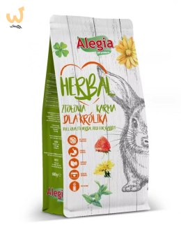 ALEGIA Herbal karma Królik 600g