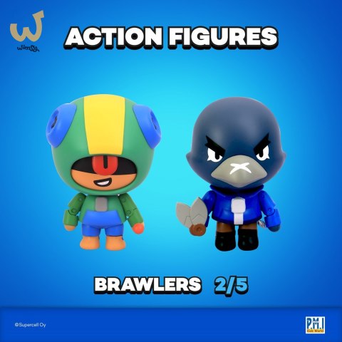 BRAWL STARS S1 ACTION FIGURES 11cm - 2 PACK VER.B BRAWL STARS S1 ACTION FIGURES 11cm - 2 PACK VER.B