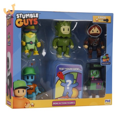 STUMBLE GUYS S2 MINI ACTION FIGURES - 6 PACK DELUXE BOX VER.A STUMBLE GUYS S2 MINI ACTION FIGURES - 6 PACK DELUXE BOX VER.A