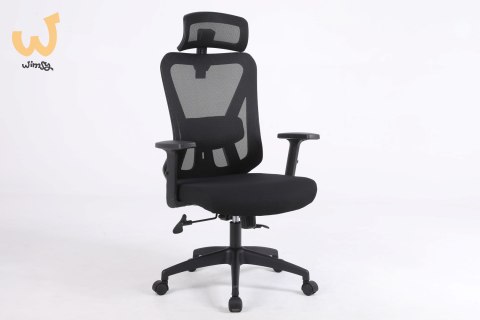 Ergonomiczny fotel biurowy ACTIVEJET T5 czarny Ergonomiczny fotel biurowy ACTIVEJET T5 czarny
