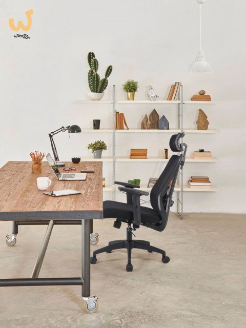 Ergonomiczny fotel biurowy ACTIVEJET T5 czarny Ergonomiczny fotel biurowy ACTIVEJET T5 czarny