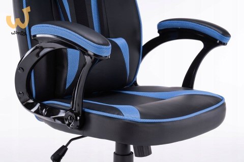 FOTEL OBROTOWY GAMINGOWY KRZESŁO DRIFT NIEBIESKI FOTEL OBROTOWY GAMINGOWY KRZESŁO DRIFT NIEBIESKI