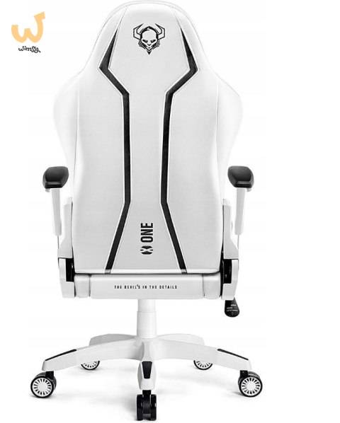 Fotel gamingowy DIABLO X-ONE 2.0 normal fotel biało-czarny Fotel gamingowy DIABLO X-ONE 2.0 normal fotel biało-czarny