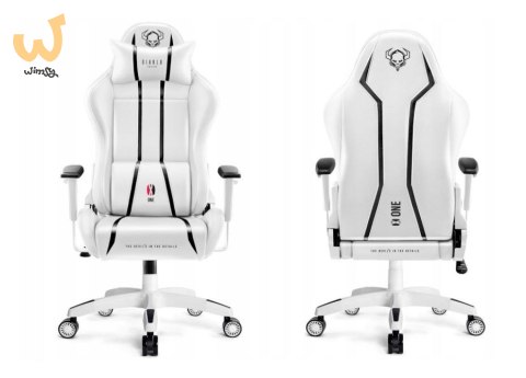 Fotel gamingowy DIABLO X-ONE 2.0 normal fotel biało-czarny Fotel gamingowy DIABLO X-ONE 2.0 normal fotel biało-czarny