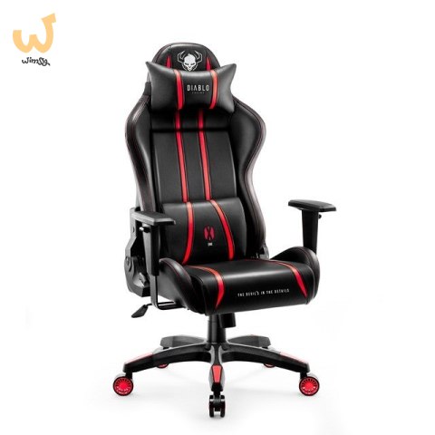 Fotel gamingowy DIABLO X-ONE 2.0 normal fotel czarno-czerwony Fotel gamingowy DIABLO X-ONE 2.0 normal fotel czarno-czerwony
