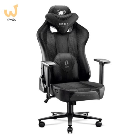 Fotel gamingowy DIABLO X-PLAYER 2.0 king fotel czarno-czarny Fotel gamingowy DIABLO X-PLAYER 2.0 king fotel czarno-czarny