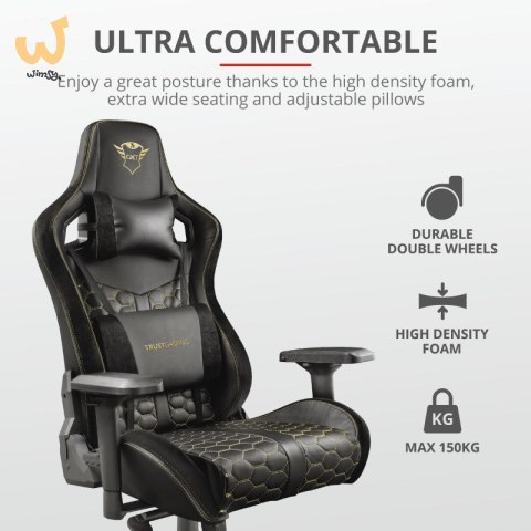 Fotel gamingowy TRUST GXT712 RESTO PRO CHAIR Fotel gamingowy TRUST GXT712 RESTO PRO CHAIR