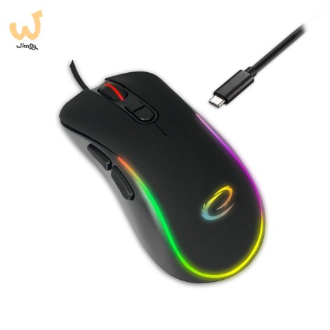 ESPERANZA MYSZ PRZEWOD. 7D DLA GRACZY HESPERIS USB-C EGM303 ESPERANZA MYSZ PRZEWOD. 7D DLA GRACZY HESPERIS USB-C EGM303