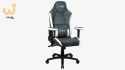 FOTEL AEROCOOL CROWN AeroSuede STEEL BLUE
