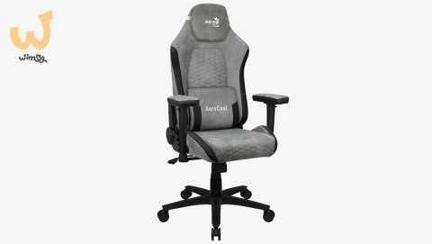 Fotel AEROCOOL CROWN AeroSuede Stone Grey Fotel AEROCOOL CROWN AeroSuede Stone Grey