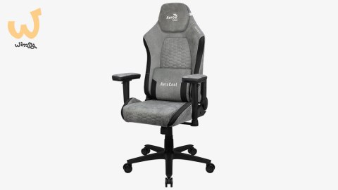 Fotel AEROCOOL CROWN AeroSuede Stone Grey Fotel AEROCOOL CROWN AeroSuede Stone Grey