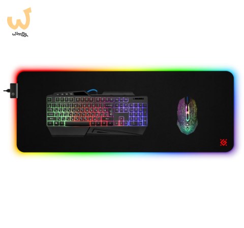 DEFENDER PODKŁADKA GAMING ULTRA LIGHT LED 900X350X4MM 50566 DEFENDER PODKŁADKA GAMING ULTRA LIGHT LED 900X350X4MM 50566