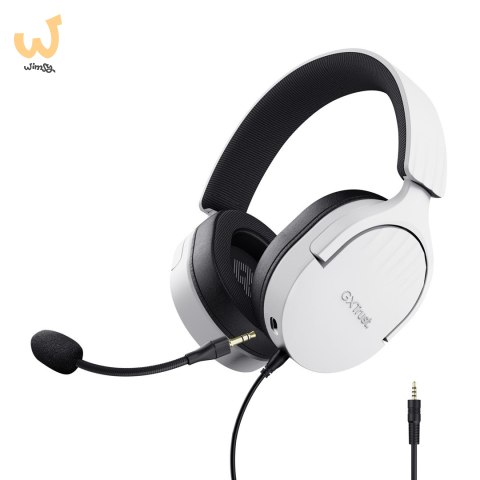 Słuchawki TRUST GXT489W FAYZO HEADSET WHT (25210) Słuchawki TRUST GXT489W FAYZO HEADSET WHT (25210)