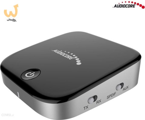Adapter AUDIOCORE AC830 (Jack - Micro USB ; kolor czarno-srebrny) Adapter AUDIOCORE AC830 (Jack - Micro USB ; kolor czarno-srebrny)