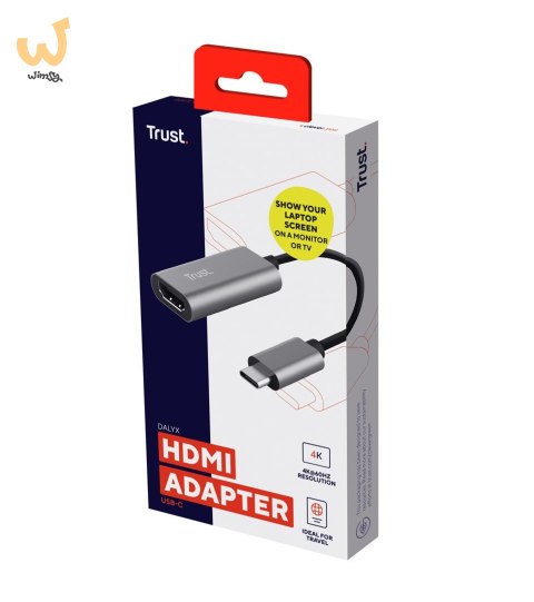 Adapter TRUST DALYX USB C HDMI (23774) Adapter TRUST DALYX USB C HDMI (23774)