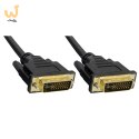 Kabel Akyga AK-AV-06 (DVI-D M - DVI-D M; 1,8m; kolor czarny)