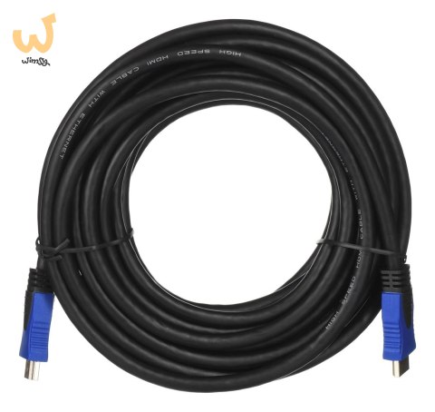 Kabel Lanberg CA-HDMI-20CU-0100-BK (HDMI M - HDMI M; 10m; kolor czarny) Kabel Lanberg CA-HDMI-20CU-0100-BK (HDMI M - HDMI M; 10m; kolor czarny)