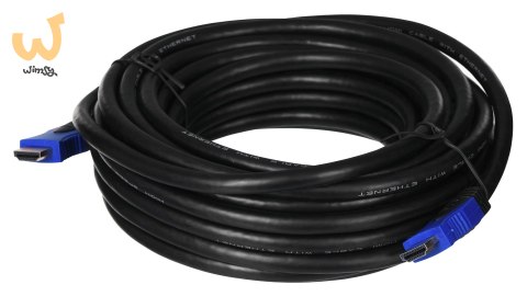 Kabel Lanberg CA-HDMI-20CU-0100-BK (HDMI M - HDMI M; 10m; kolor czarny) Kabel Lanberg CA-HDMI-20CU-0100-BK (HDMI M - HDMI M; 10m; kolor czarny)