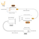 Nadajnik i odbiornik audio/video bezprzewodowy j5create ScreenCast HDMI™ Wireless Display; kolor biały JVAW56-N