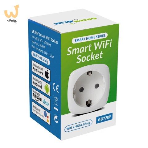 GREENBLUE ZDALNIE STEROWANE GNIAZDKO WIFI TYP F GB720F GREENBLUE ZDALNIE STEROWANE GNIAZDKO WIFI TYP F GB720F