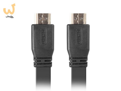 Kabel Lanberg CA-HDMI-21CU-0010-BK (HDMI M - HDMI M; 1m; kolor czarny) Kabel Lanberg CA-HDMI-21CU-0010-BK (HDMI M - HDMI M; 1m; kolor czarny)