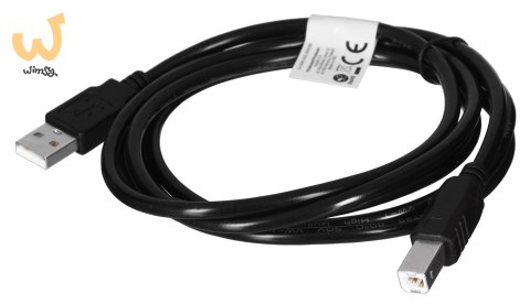 Kabel Lanberg CA-USBA-10CC-0018-BK (USB 2.0 M - USB 2.0 M; 1,8m; kolor czarny) Kabel Lanberg CA-USBA-10CC-0018-BK (USB 2.0 M - USB 2.0 M; 1,8m; kolor czarny)